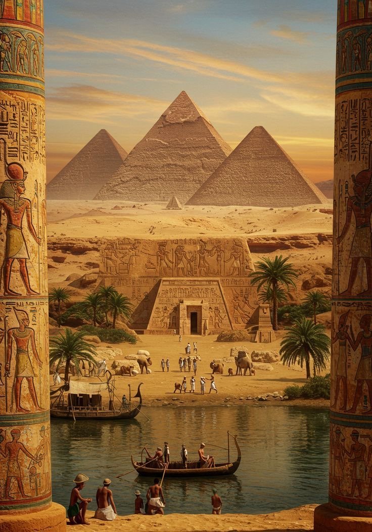 Inside the Egyptian Museum, showcasing ancient pharaonic treasures and statues.o