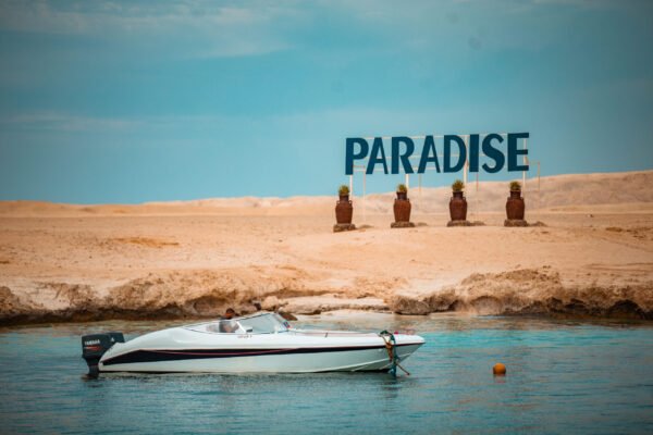 Paradise Island Hurghada  Boat Trip Beach Day & Snorkeling Tour