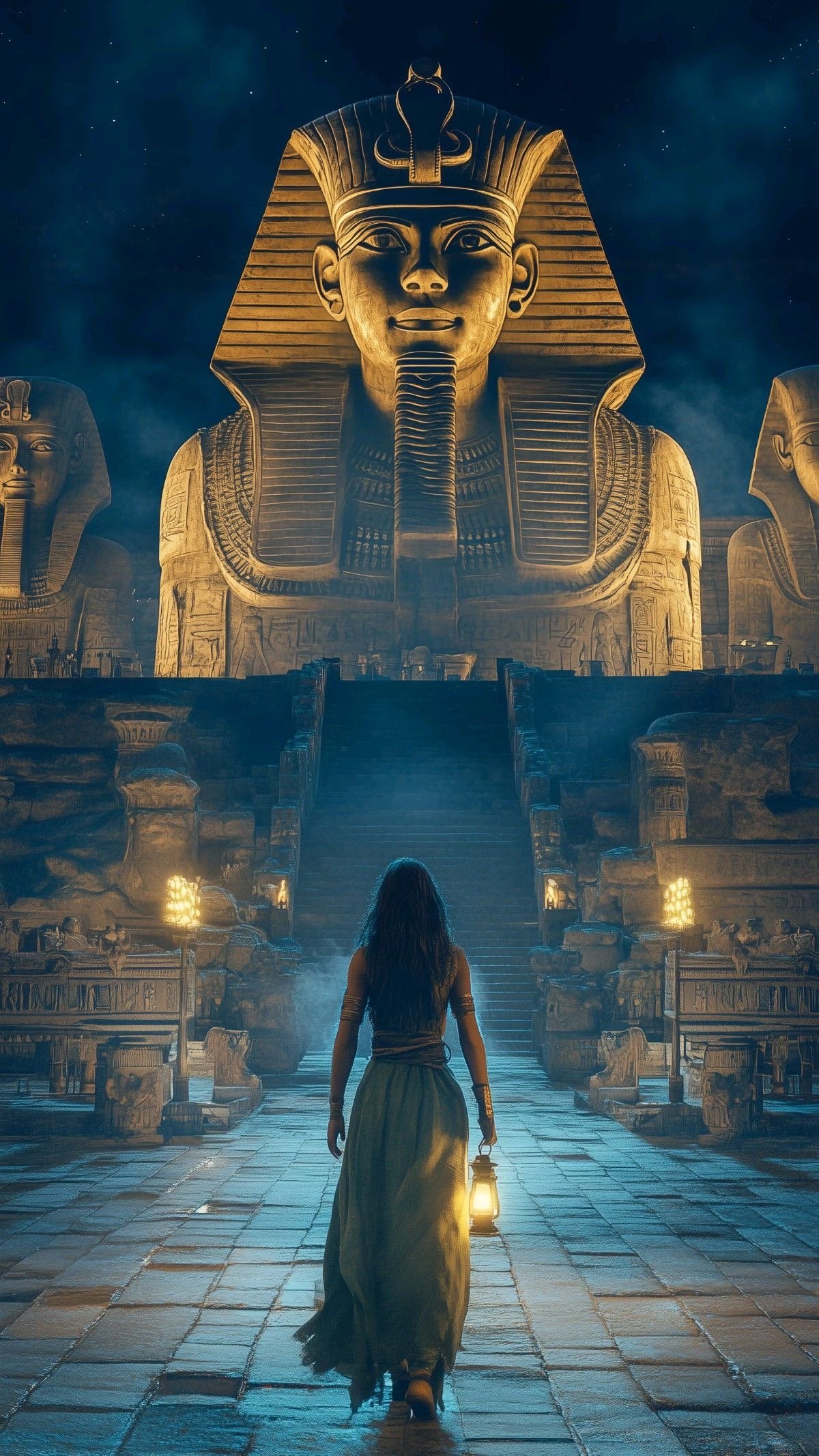 Egyptologist guide offering deep cultural understanding during a museum tour in Cairo./.