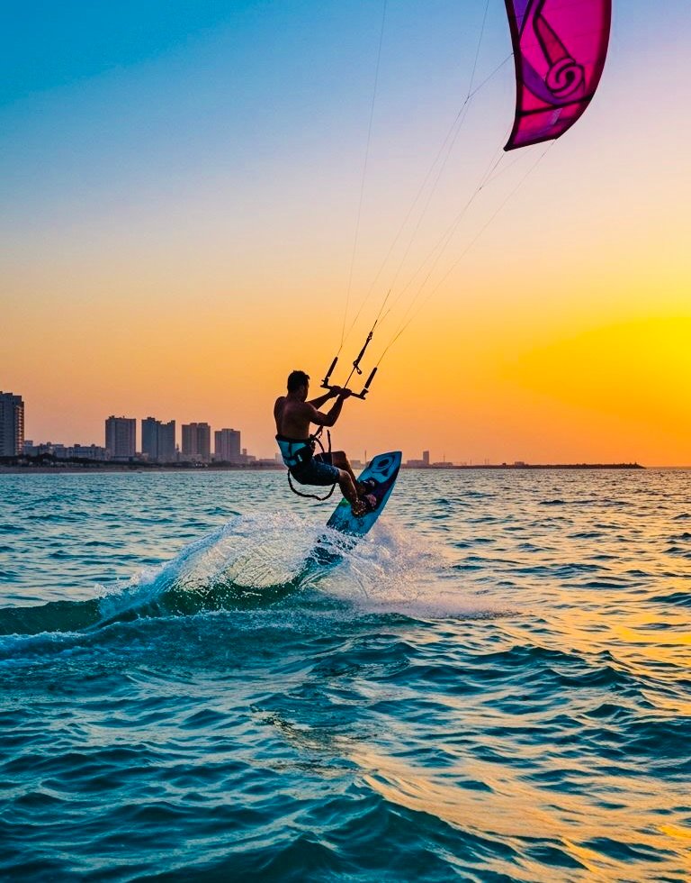 Speed and freedom meet at Soma Bay — a favorite Red Sea spot for experienced wind surfers seeking stronger winds.