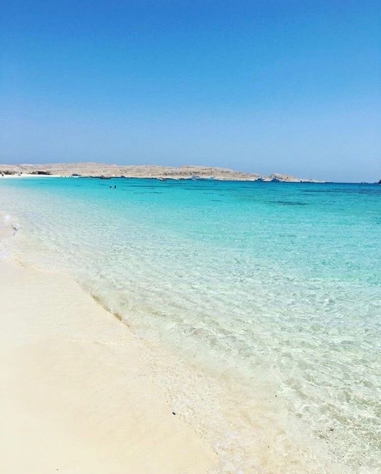 "Giftun Island Hurghada turquoise water beach 2026"