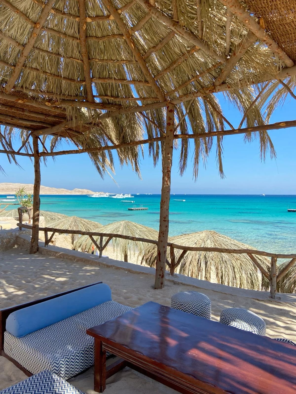 Families enjoy safe snorkeling and clear waters at Mahmya Island Hurghada..