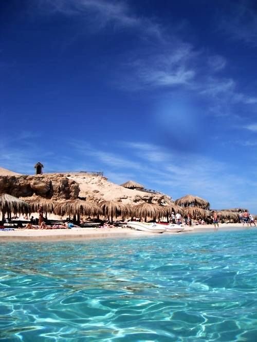 Families enjoy safe snorkeling and clear waters at Mahmya Island Hurghada''
