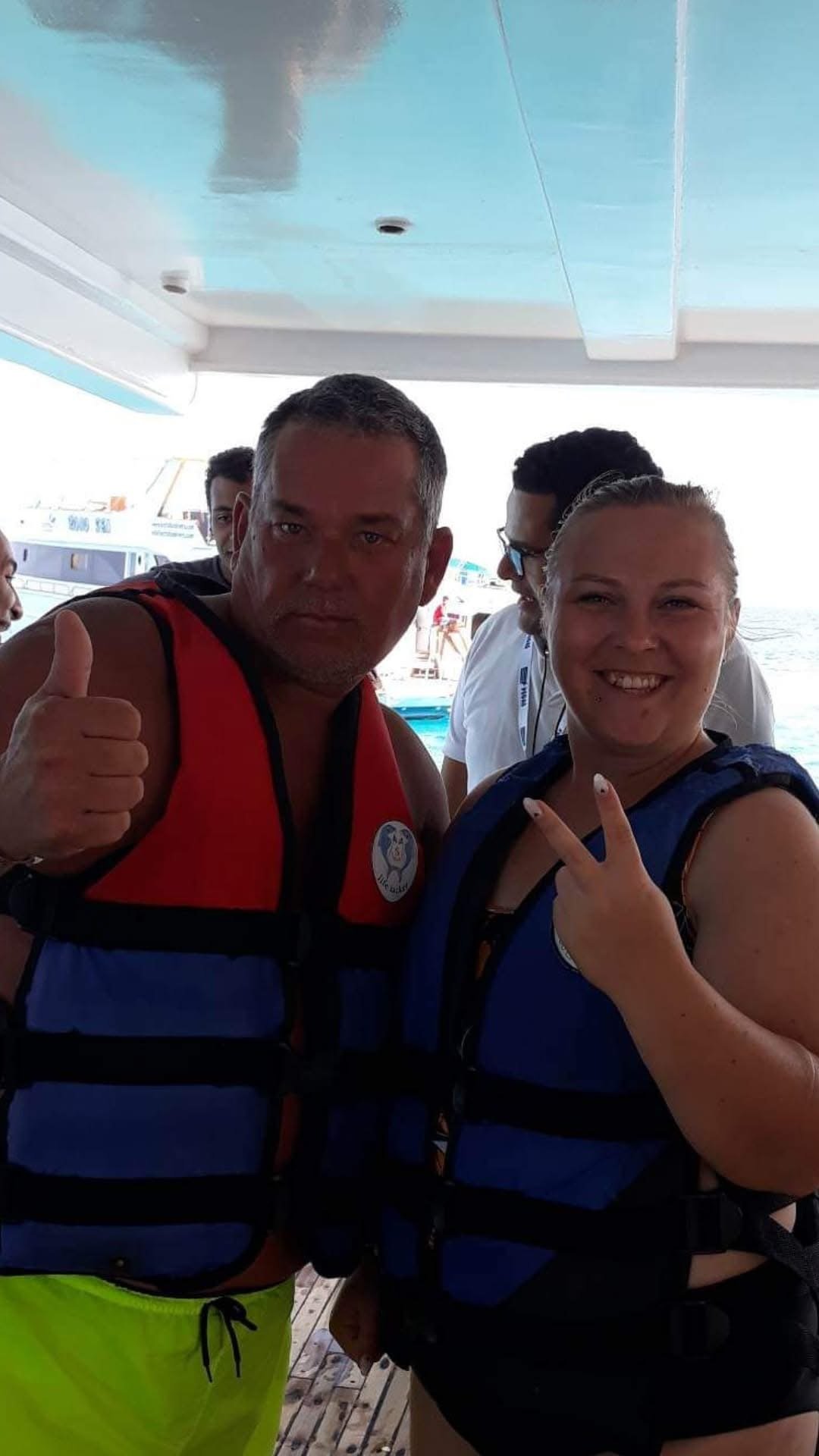 Beachside buffet lunch served on Utopia Island Safaga.