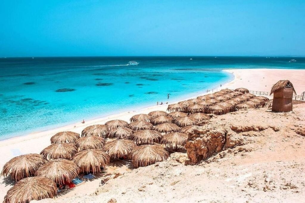 "Orange Bay swing set photo spot Hurghada 