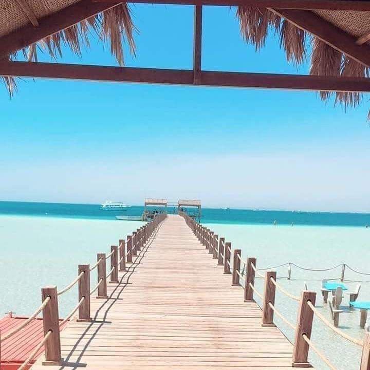 "Orange Bay swing set photo spot Hurghada 