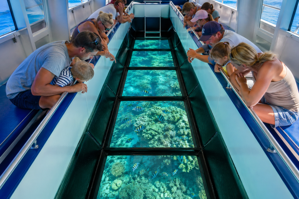 glass bottom boat Hurghada 