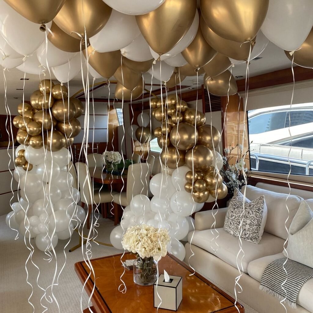 Birthday celebration group on private boat Red Sea Hurghada party sea excursion snorkeling