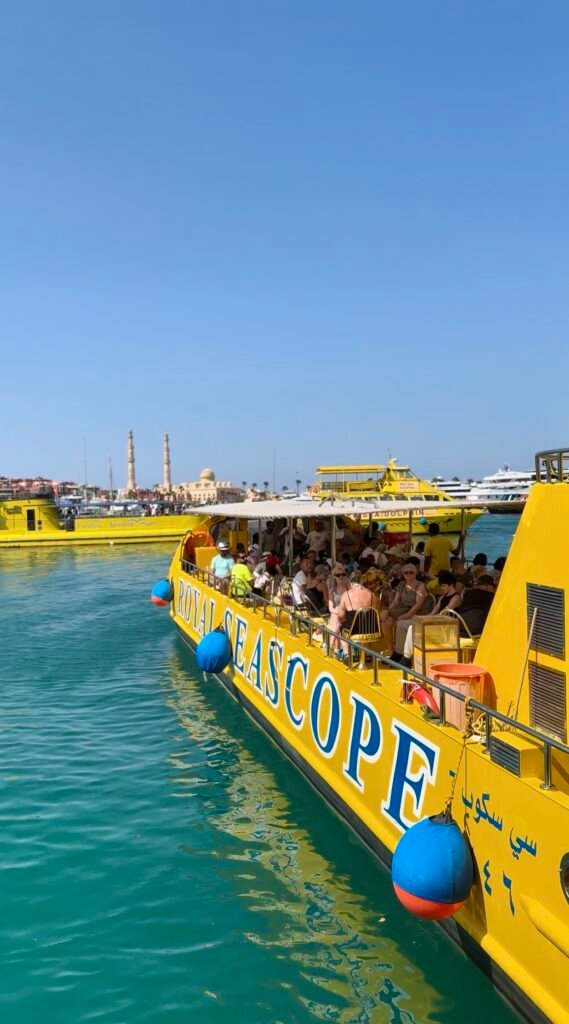 glass boat Hurghada 